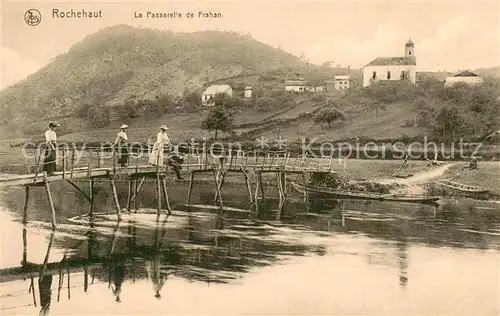 AK / Ansichtskarte Rochehaut_Belgie La Passerelle de Frahan 
