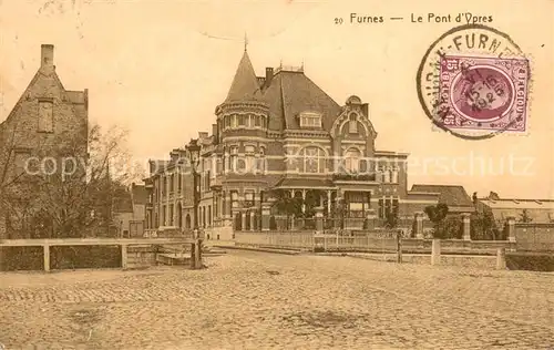 AK / Ansichtskarte Furnes_Veurne_Belgium Le Pont d Ypres 