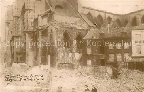 AK / Ansichtskarte Louvain_Flandre Eglise St Pierre Louvain_Flandre