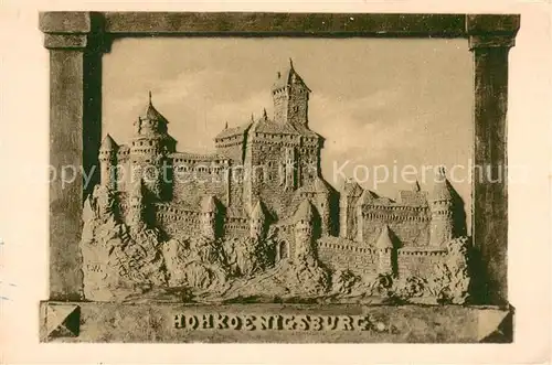 AK / Ansichtskarte Hohkoenigsburg_Haut Koenigsbourg Ansicht 