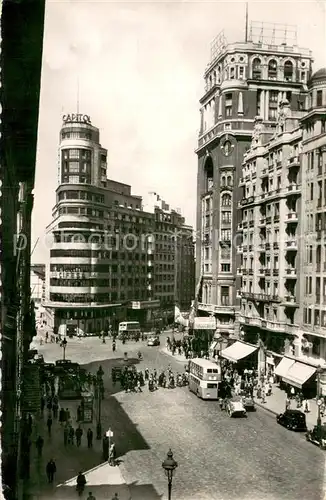 AK / Ansichtskarte Madrid_Spain Avenida de Jose Antonio Madrid Spain