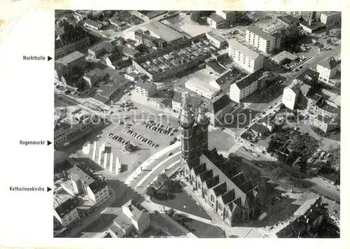 AK / Ansichtskarte Braunschweig Fliegeraufnahme Braunschweig