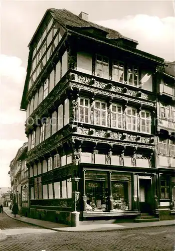 AK / Ansichtskarte Einbeck_Niedersachsen Renaissancehaus in der Marktstrasse Einbeck Niedersachsen