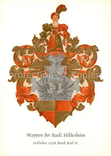 AK / Ansichtskarte Hildesheim Wappen der Stadt Hildesheim
