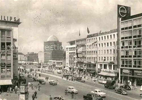 AK / Ansichtskarte Hannover Georg Strasse mit Anzeiger Hochhaus Hannover