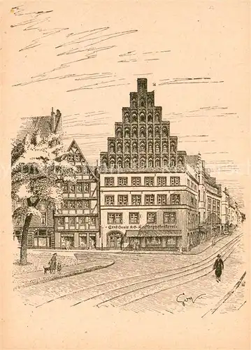 AK / Ansichtskarte Hannover Die Alte Kanzel in der Osterstrasse Hannover