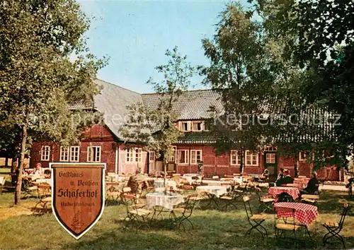 AK / Ansichtskarte Schneverdingen Gasthaus und Pension Schaeferhof Schneverdingen