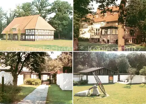 AK / Ansichtskarte Hustedt_Celle Heimvolkshochschule Jaegerei Justedt Details Hustedt_Celle