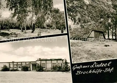 AK / Ansichtskarte Lintzel Heidelandschaft Brockhoefe Bhf Huette Lintzel