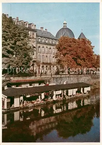 AK / Ansichtskarte Strassburg_Elsass Partie an der Ill Strassburg Elsass