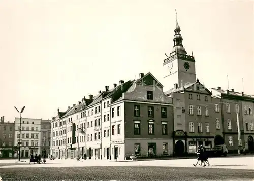 AK / Ansichtskarte Dzierzoniow_Reichenbach_Niederschlesien_PL Rynek Marktplatz 