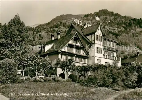 AK / Ansichtskarte Greppen_LZ Hotel St. Wendelin am Vierwaldstaettersee 