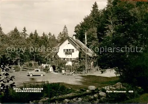 AK / Ansichtskarte Schwarzenberg_Vorarlberg Holl. Campinghaus Schwarzenberg Vorarlberg