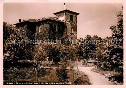 AK / Ansichtskarte Cervia_IT Grand Albergo Mare Pineta 