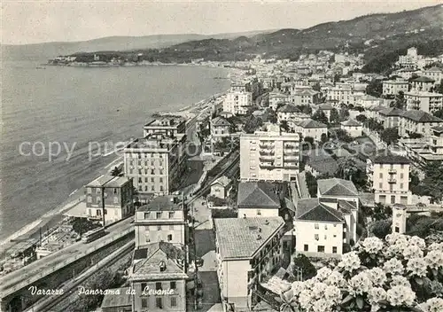 AK / Ansichtskarte Varazze_Liguria_IT Panorama da Levante 