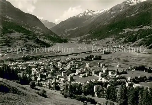 AK / Ansichtskarte Bormio visto dall Areit Bormio