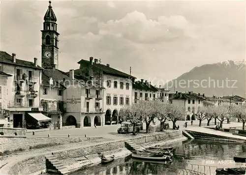 AK / Ansichtskarte Ascona_Lago_Maggiore Uferstrasse Ascona_Lago_Maggiore