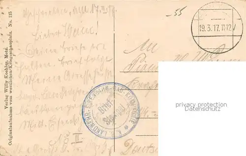 AK / Ansichtskarte Vigneulles__55 les Hattonchatel Feldlazarett 