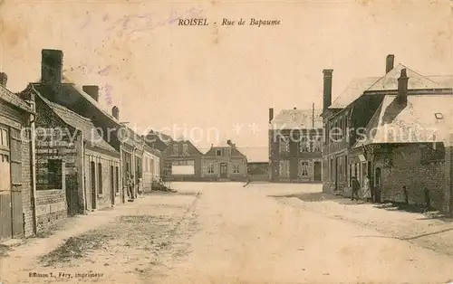 AK / Ansichtskarte Roisel_80 Rue de Bapaume 