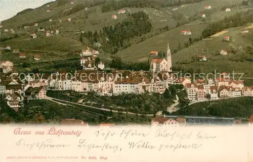 AK / Ansichtskarte Lichtensteig Panorama Lichtensteig