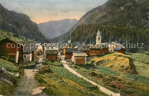 AK / Ansichtskarte Inner Ferrera_Averstal_GR Panorama 