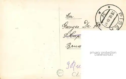 AK / Ansichtskarte Pisek_CZ Panorama 