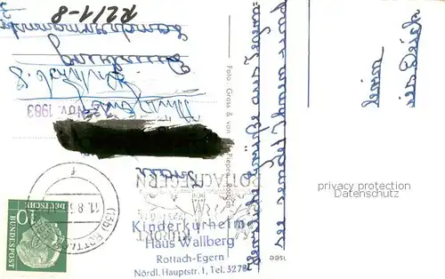 AK / Ansichtskarte Rottach Egern Dorfstrasse Rottach Egern