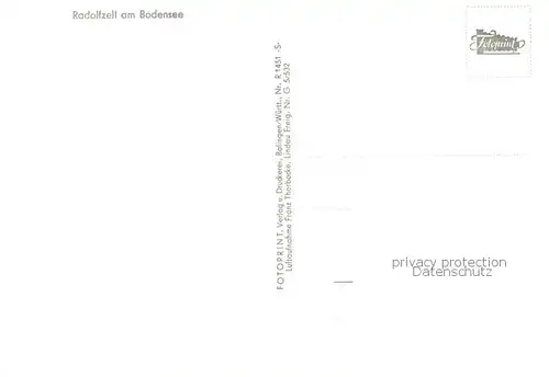 AK / Ansichtskarte Radolfzell_Bodensee Fliegeraufnahme Panorama Radolfzell Bodensee