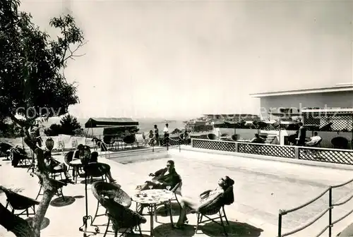 AK / Ansichtskarte Cala_Mayor Hotel Mercedes Partie am Pool Cala_Mayor