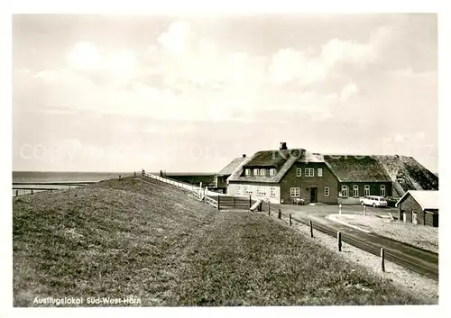 AK / Ansichtskarte Emmelsbuell Horsbuell Asflugslokal Sued West Hoern Aussenansicht Emmelsbuell Horsbuell