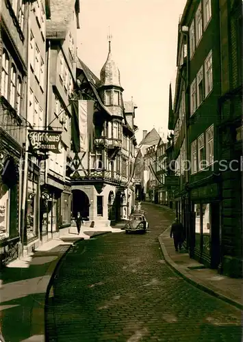 AK / Ansichtskarte Marburg_Lahn Gasse Marburg_Lahn