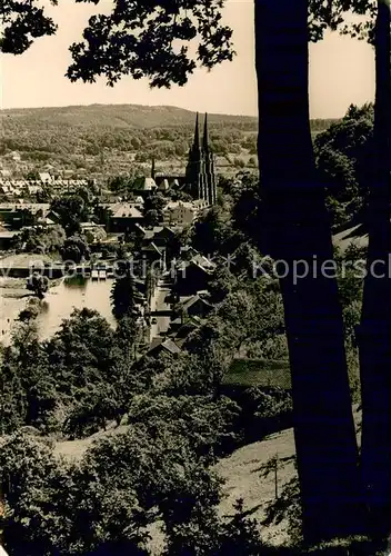 AK / Ansichtskarte Marburg_Lahn Panorama Marburg_Lahn