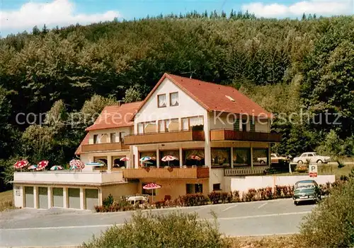 AK / Ansichtskarte Bad_Lauterberg Hotel Pension Waldcafe Dietrichstal Bad_Lauterberg