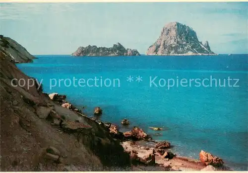 AK / Ansichtskarte Ibiza_Islas_Baleares Islotes de Es Vedras y Vedranell Ibiza_Islas_Baleares