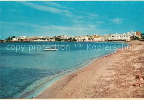 AK / Ansichtskarte San_Antonio_Ibiza Vista parcial y playa San_Antonio_Ibiza