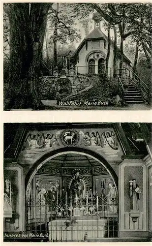 AK / Ansichtskarte Maria_Buch Feistritz Wallfahrtskirche Maria Buch Inneres Maria_Buch Feistritz