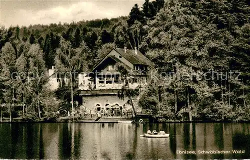 AK / Ansichtskarte Ebnisee Schwaebischer Wald Hotel Ebnisee Ebnisee