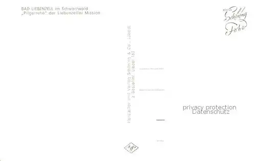 AK / Ansichtskarte Bad_Liebenzell Pilgerruhe der Liebenzeller Mission Bad_Liebenzell