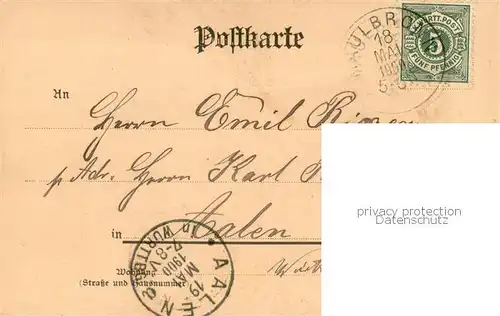 AK / Ansichtskarte Maulbronn Faustturm Maulbronn