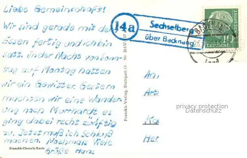 AK / Ansichtskarte Murrhardt Panorama Murrhardt