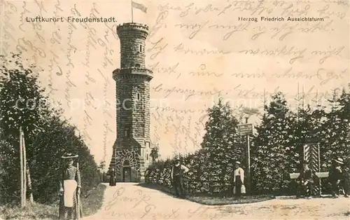AK / Ansichtskarte Freudenstadt Herzog Friedrich Aussichtsturm Freudenstadt