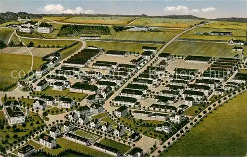 AK / Ansichtskarte Heuberg__Truppenuebungsplatz_Stetten_akM Erholungsheim Fliegeraufnahme  