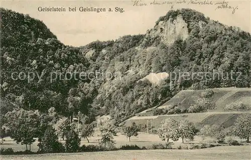 AK / Ansichtskarte Geislingen_Steige Geiselstein Geislingen_Steige