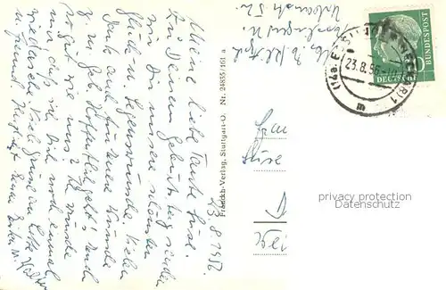 AK / Ansichtskarte Esslingen__Neckar Panorama mit Kirchen 