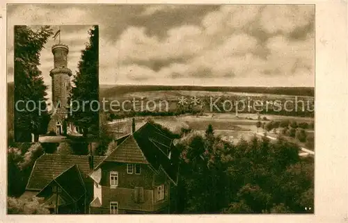 AK / Ansichtskarte Freudenstadt Cafe Restaurant Friedrichshoehe Freudenstadt