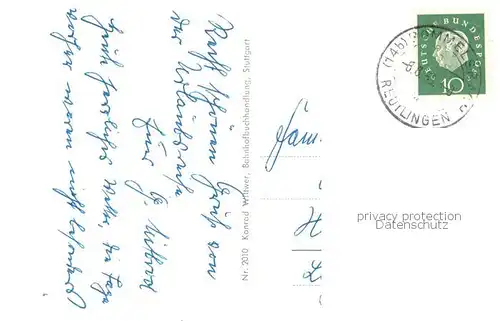 AK / Ansichtskarte Reutlingen_BW Kirche Burg Teilansichten Panorama 