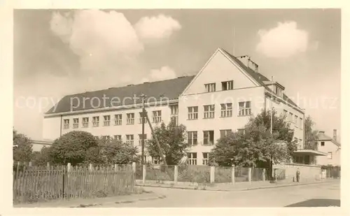 AK / Ansichtskarte Steti_Wegstaedtl_CZ Narodni a stredni skola Schule 