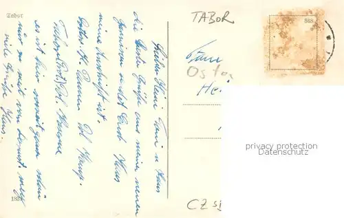 AK / Ansichtskarte Tabor__CZ Stadtpanorama 