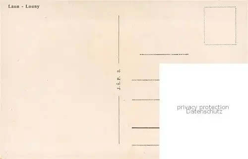 AK / Ansichtskarte Laun_Louny_CZ Panorama 