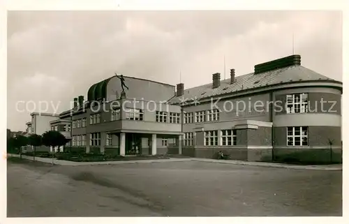 AK / Ansichtskarte Jicin_CZ Obchodni Skola Mesta Jucina 